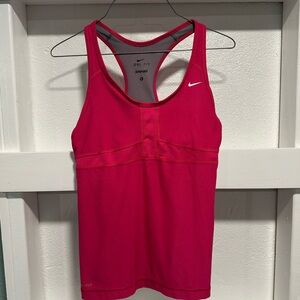 Nike Womens Pink Dri-FIT Tank Top